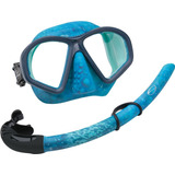 Kit Mergulho Pesca Sub Camo Seasub - Camuflado Azul