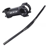 Kit Mesa Avanço Bike Guidão Gta 31 8 760 Mm Backsweep 9 