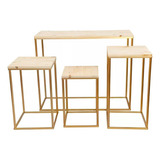 Kit Mesa Cubo Festas Decoração Aniversario 4 Peças