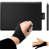 Kit Mesa Digitalizadora Wacom One Ctl472 Luva Desenho
