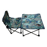 Kit Mesa E Cadeira Dobráveis Portátil Para Camping pesca