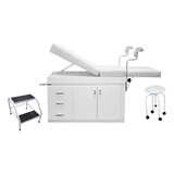 Kit Mesa Ginecológica Escada Banco Brinde