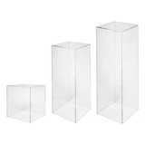 Kit Mesas Cubo Acrilico