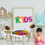 Kit Mesinha Infantil Com 4 Cadeiras