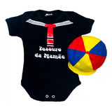 Kit Mêsversário De Bebê Body Boina Turma Do Chaves Kiko