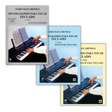 Kit Método Rápido Para Tocar Teclado volumes 1 2 E 3