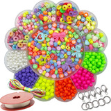 Kit Miçanga P Montagem Bijuteria Pulseira Colar Infantil