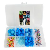 Kit Miçanga Pulseira Taylor Swift Eras (cores) + Fio Silicon