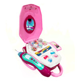 Kit Miçangas Artesanato Infantil Completo Acessórios Maleta