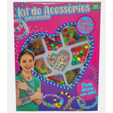 Kit Miçangas Coloridas Para Pulseiras Colar Infantil
