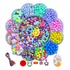 Kit Miçangas Infantil Para Montar Pulseiras Colar Bijuterias