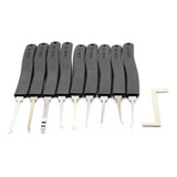 Kit Micha 9pcs Oficina De Chaveiro Abertura De Cadeado Repar