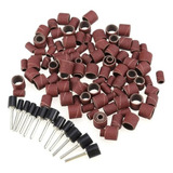 Kit Micro Retifica 132 Pçs Lixas Tubo Mandril 1 4 1 2 3 8