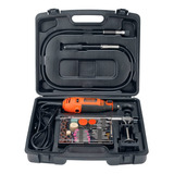 Kit Micro Retifica Brocas Diamantada Maleta Black Decker220v