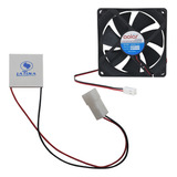 Kit Micro Ventilador E Pastilha Peltier Original Latina