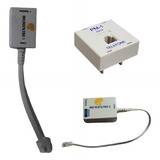 Kit Microfiltro 1 2 Adsl Cabo Telefone Rj11 E Tomada