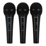 Kit Microfone Behringer Ultravoice Xm1800s Preto