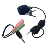 Kit Microfone Cabo Adaptador