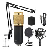 Kit Microfone Condensador Profissional Trevalla Pro