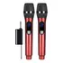 Kit Microfone Dinâmico Duplo Sem Fio Profissional Recarreg