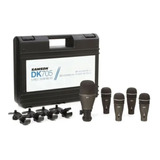 Kit Microfone Para Bateria Samson Dk705 5pcs 