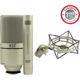 Kit Microfone Profissional Mxl 990 991 Com Shockmount Usm002