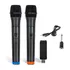 Kit Microfone Sem Fio Duplo Profissional Certificado Anatel