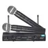 Kit Microfone Sem Fio Duplo Profissional Dinâmico 50m Xlr