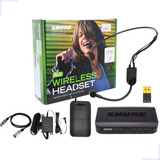 Kit Microfone Sem Fio Headset Profissional Cabo Xlr Oferta