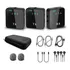 Kit Microfones Lapela Fxpro Universal Bluetooth + P2