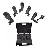 Kit Microfones Para Bateria Dk705 Samson