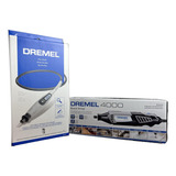 Kit Microretífica Dremel 4000 127v Eixo Flex 26150225aj