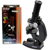 Kit Microscópio Ampliação 300 450 E 600x Vivmic20 Vivitar