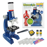 Kit Microscopio Infantil Laboratorio
