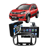 Kit Midia Carplay Android 10 Auto Gps Uno 2015 Até 2021