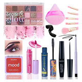 Kit Minha Primeira Maquiagem Ruby Rose Melu Mood Pincéis