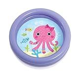 KIT Minha Primeira Piscina Bebê Intex Bóia De Braço Estampada Intex