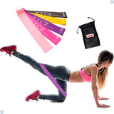 Kit Mini Banda Elástica Resistência Fitness Exercícios Ttcz
