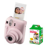 Kit Mini Câmera Instantânea Instax 12 Rosa Fujifilm 20 Fot