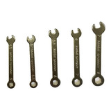 Kit Mini Chave De Boca E Estrela 5un 4 5 8mm Ferramenta