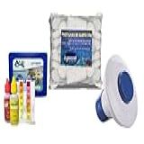 Kit Mini Clorador-estojo De Teste-1kg Pastilha Cloro 20g