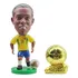 Kit Mini Craque Ronaldinho Gaúcho + Mini Troféu Em Metal