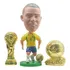 Kit Mini Craque Ronaldo + 2 Troféu Copa Do Mundo E Bola Ouro