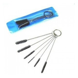 Kit Mini Escovas Para Limpeza Tattoo Tatuagem Agulha Bico