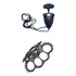 Kit Mini Faca Push T Dagger Fulltang Caveira + Soco Dragão