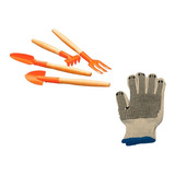 Kit Mini Ferramentas Jardinagem Tramontina 4 Pçs Luva