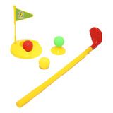 Kit Mini Golfe Infantil Brinquedo Golf Esportivo Bolinha Cor Colorido Orientação Da Mão Direita