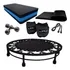 Kit Mini Jump+ Colchonete + Corda + Caneleira+ Step + Halter