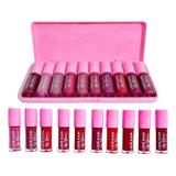 Kit Mini Lip Gloss Love Rain C 10 Unidades Lr5701