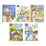 Kit Mini Livros C 05un Histórias Bíblicas Escola Dominical